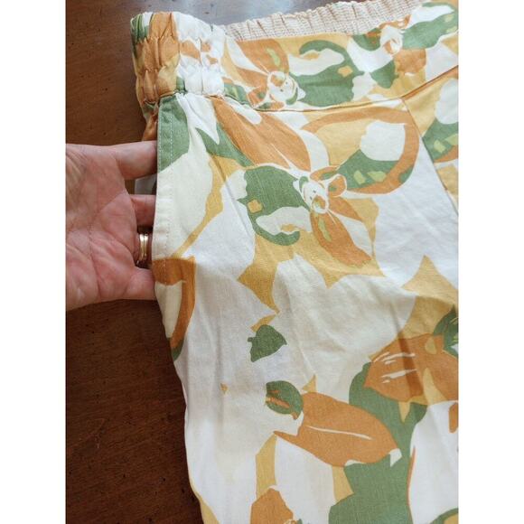 Soft Surroundings Shifting Sands Linen Blend Jogger New Pull On Sahara Sun Sz M - Picture 3 of 9